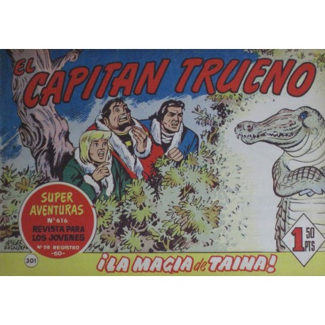 EL CAPITÁN TRUENO Núm 301. ¡LA MAGIA DE TAINA!