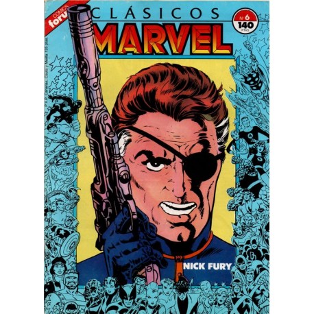 CLÁSICOS MARVEL Núm 6 NICK FURY