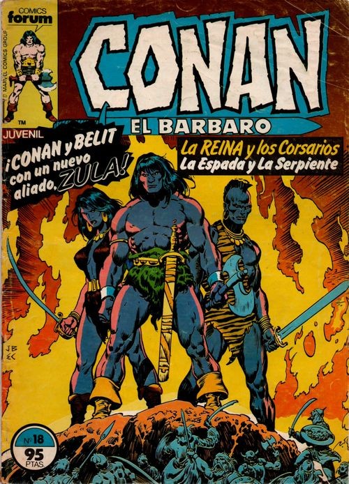 Conan El Barbaro (Spanish 1983-1994 Comics Forum/Planeta DeAgostini - Conan  the Barbarian) 1st Series comic books