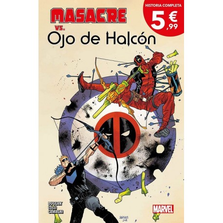 MASACRE VS.5: MASACRE VS. OJO DE HALCÓN