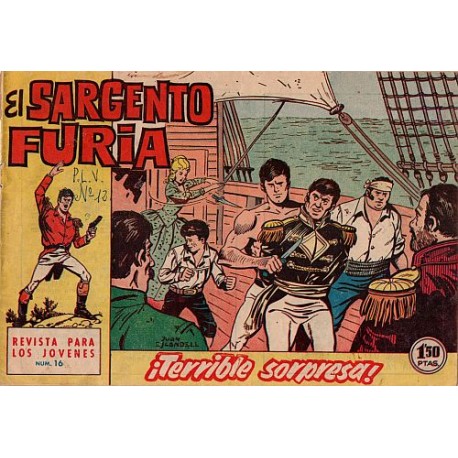 EL SARGENTO FURIA Núm. 16