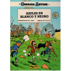 CASACAS AZULES Núm. 9. AZULES EN BLANCO Y NEGRO