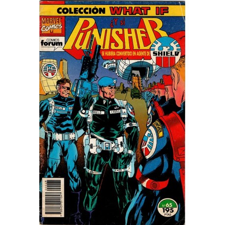 WHAT IF. Núm 65. ¿Y SI PUNISHER SE HUBIERA CONVERTIDO EN AGENTE DE SHIELD?