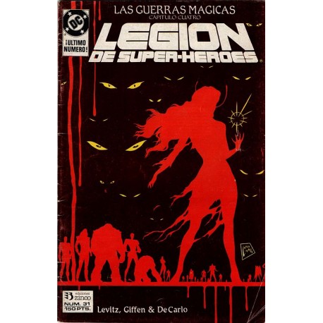 LEGION DE SUPERHEROES. Núm 31