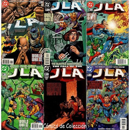 JLA WORLD WAR III SERIE COMPLETE