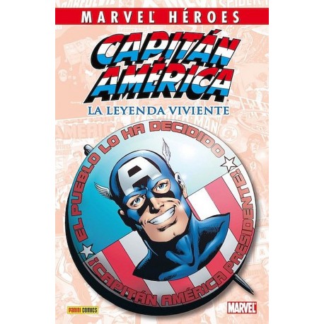 MARVEL HÉROES Núm. 3. CAPITÁN AMÉRICA: LA LEYENDA VIVIENTE