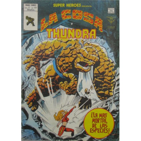 LA COSA Y THUNDRA VOL 2 Núm 121 "¡LA MÁS MORTAL DE LAS ESPECIES!"